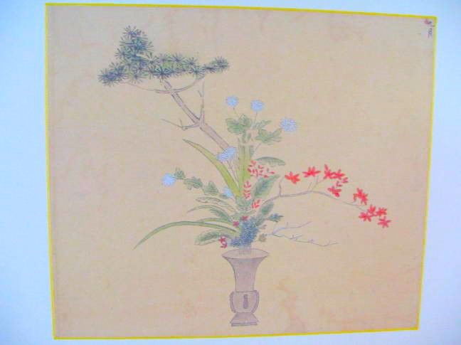 野菊の活花画像
