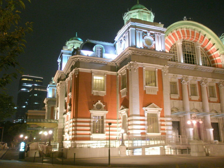 大阪中央公会堂夜景